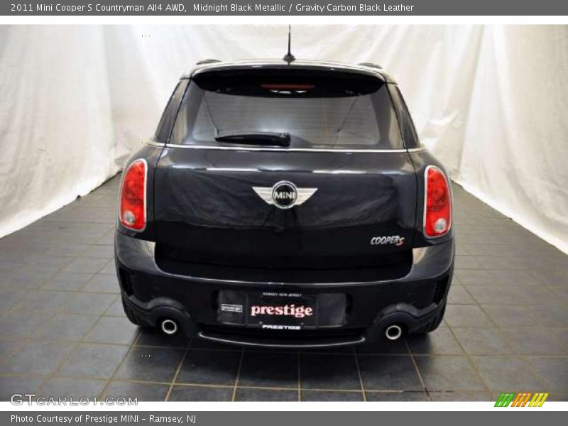 Midnight Black Metallic / Gravity Carbon Black Leather 2011 Mini Cooper S Countryman All4 AWD