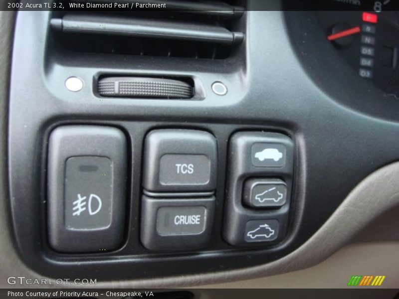 White Diamond Pearl / Parchment 2002 Acura TL 3.2