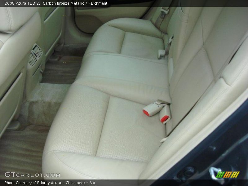 Carbon Bronze Metallic / Parchment 2008 Acura TL 3.2