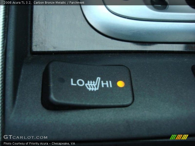 Carbon Bronze Metallic / Parchment 2008 Acura TL 3.2