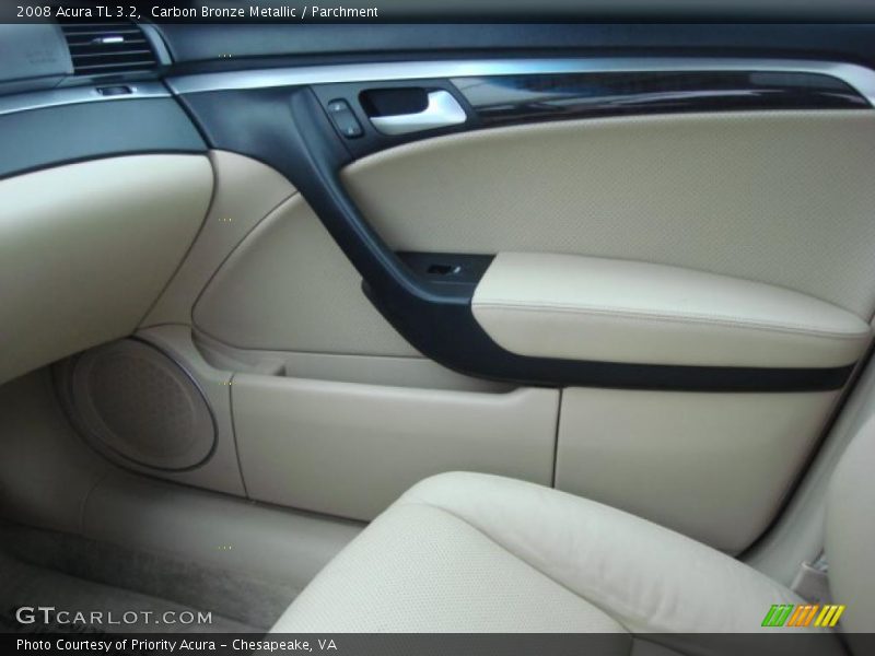 Carbon Bronze Metallic / Parchment 2008 Acura TL 3.2