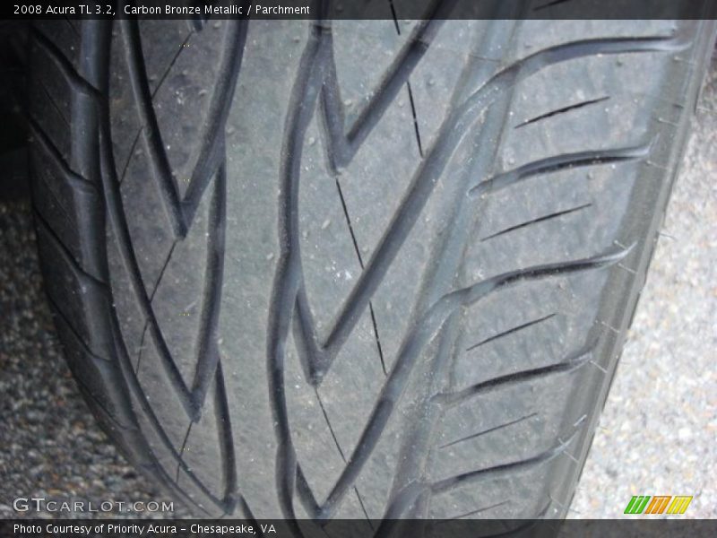 Carbon Bronze Metallic / Parchment 2008 Acura TL 3.2