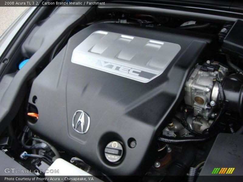 Carbon Bronze Metallic / Parchment 2008 Acura TL 3.2