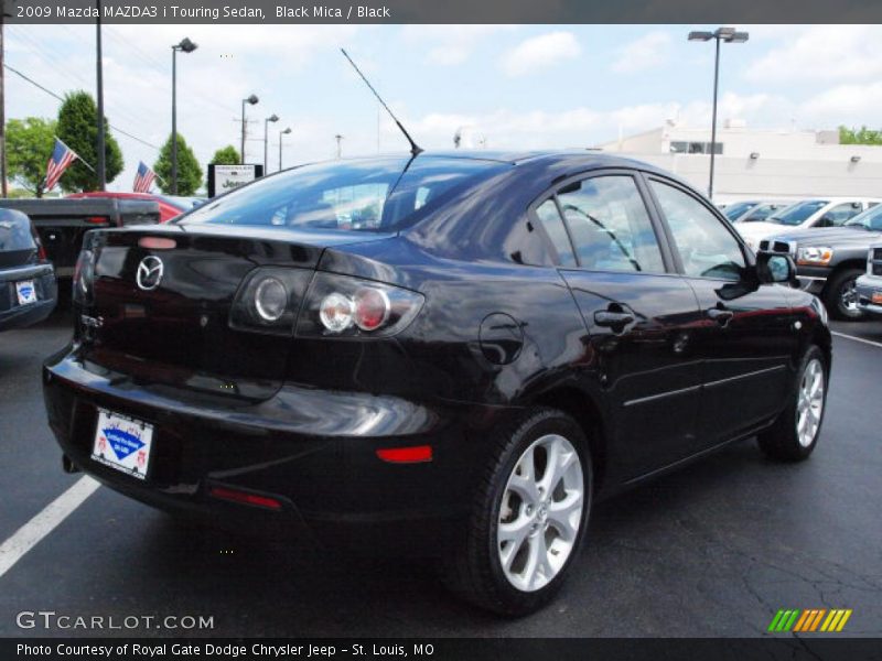 Black Mica / Black 2009 Mazda MAZDA3 i Touring Sedan