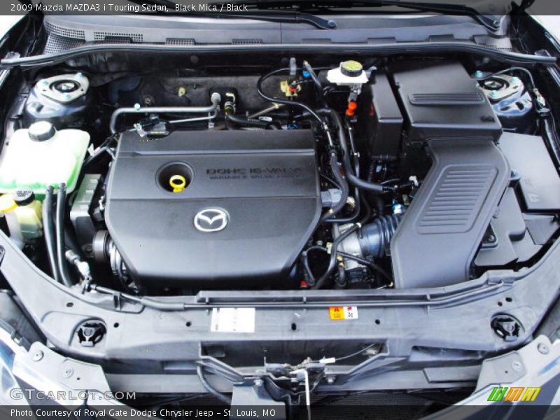 Black Mica / Black 2009 Mazda MAZDA3 i Touring Sedan