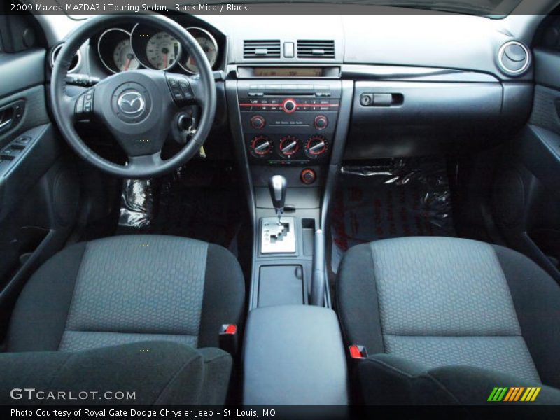 Black Mica / Black 2009 Mazda MAZDA3 i Touring Sedan