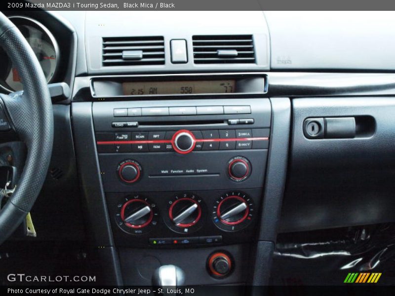 Black Mica / Black 2009 Mazda MAZDA3 i Touring Sedan
