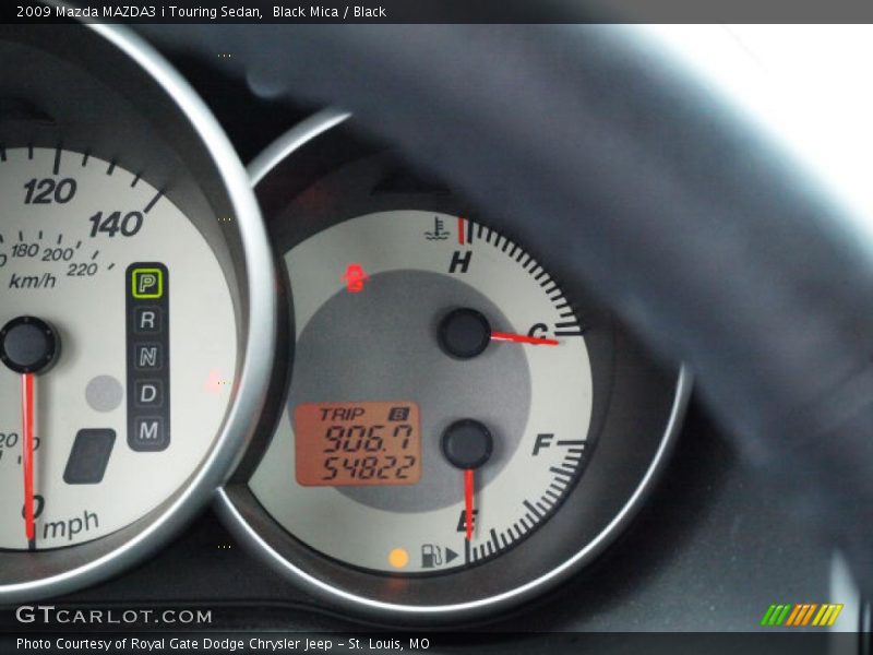 Black Mica / Black 2009 Mazda MAZDA3 i Touring Sedan