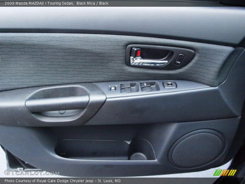 Black Mica / Black 2009 Mazda MAZDA3 i Touring Sedan