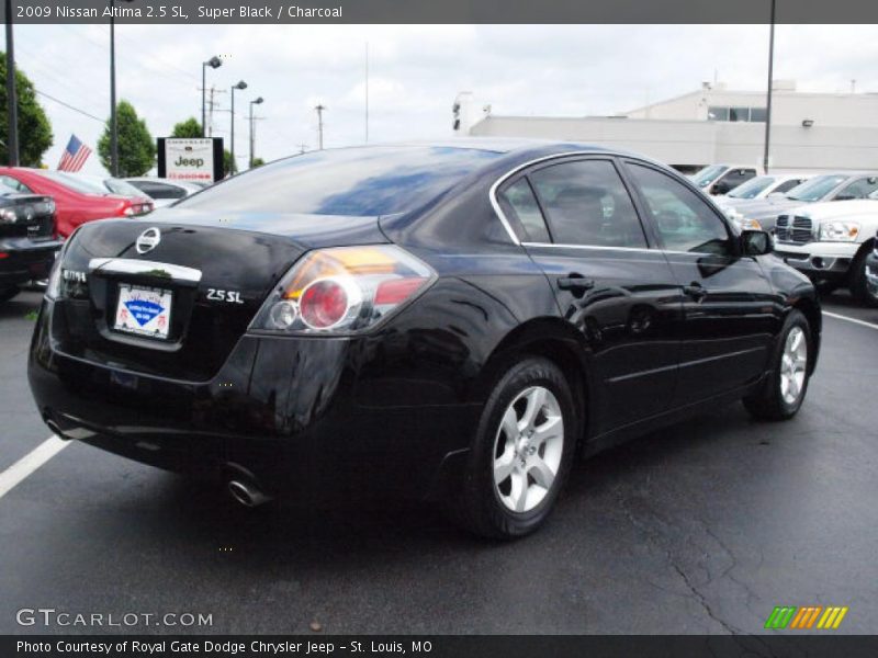 Super Black / Charcoal 2009 Nissan Altima 2.5 SL