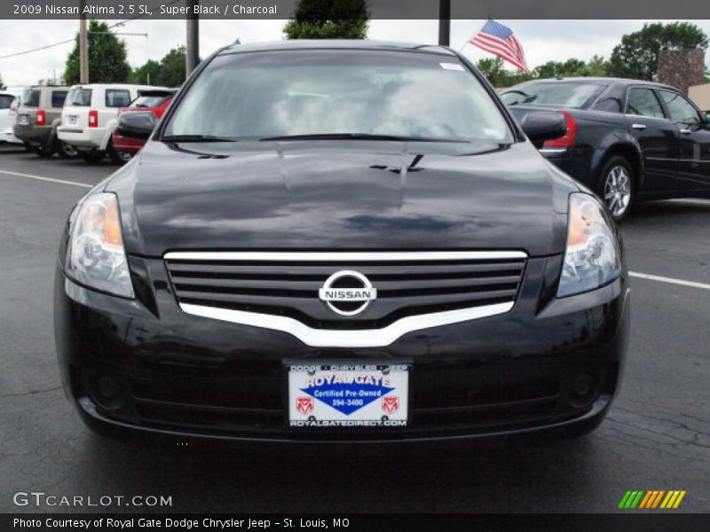 Super Black / Charcoal 2009 Nissan Altima 2.5 SL