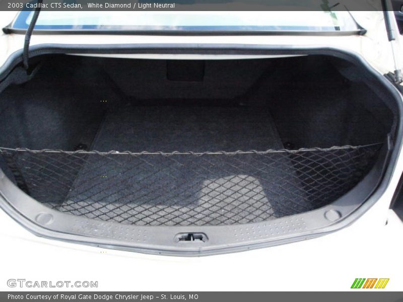 White Diamond / Light Neutral 2003 Cadillac CTS Sedan