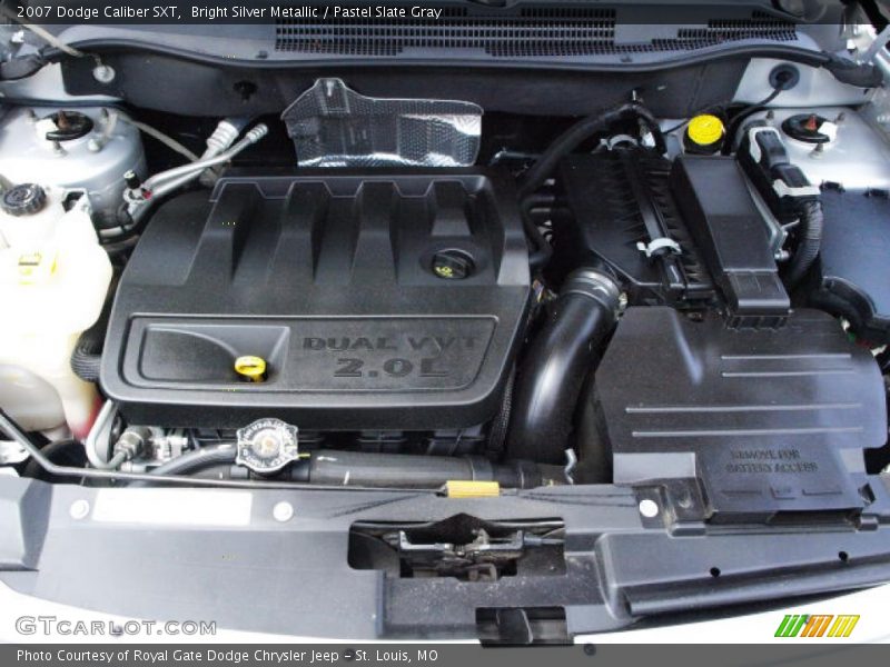 Bright Silver Metallic / Pastel Slate Gray 2007 Dodge Caliber SXT