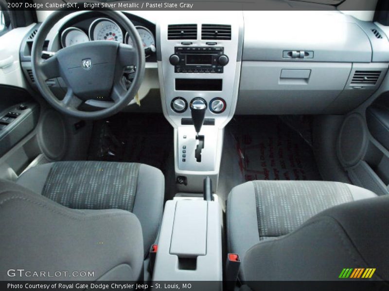 Bright Silver Metallic / Pastel Slate Gray 2007 Dodge Caliber SXT