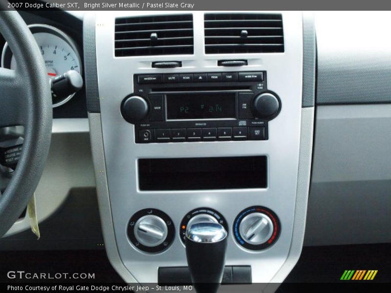 Bright Silver Metallic / Pastel Slate Gray 2007 Dodge Caliber SXT
