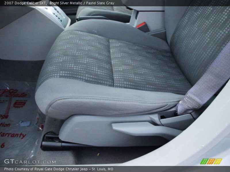 Bright Silver Metallic / Pastel Slate Gray 2007 Dodge Caliber SXT