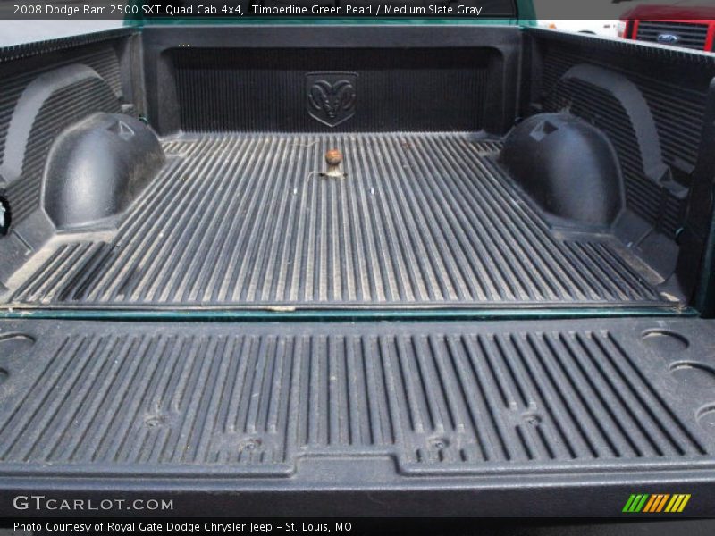 Timberline Green Pearl / Medium Slate Gray 2008 Dodge Ram 2500 SXT Quad Cab 4x4