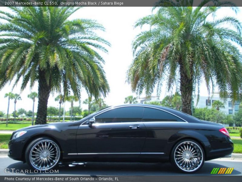  2007 CL 550 designo Mocha Black
