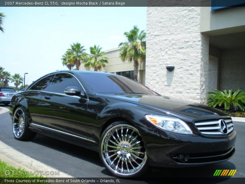  2007 CL 550 designo Mocha Black