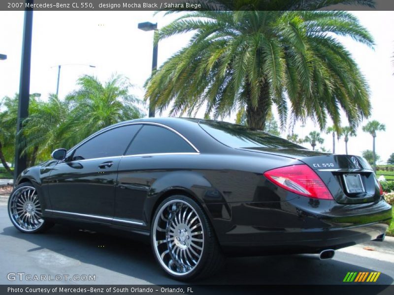  2007 CL 550 designo Mocha Black