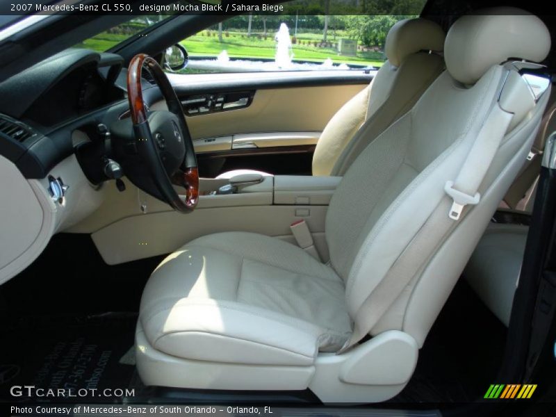  2007 CL 550 Sahara Biege Interior