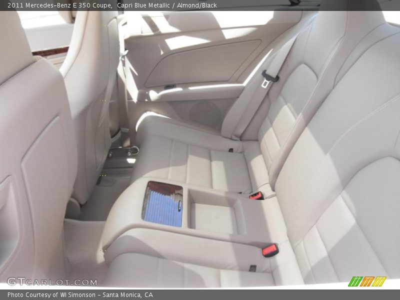 Capri Blue Metallic / Almond/Black 2011 Mercedes-Benz E 350 Coupe