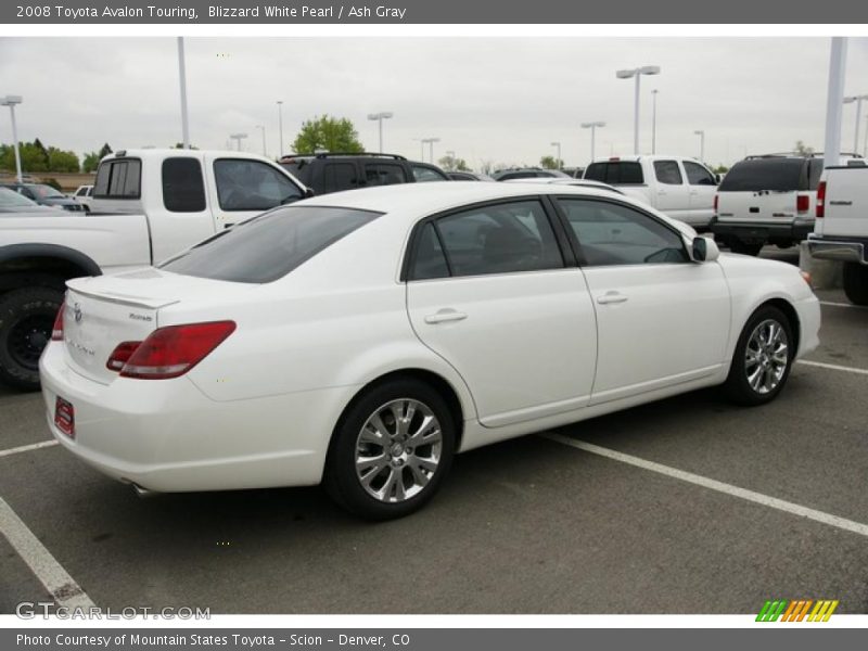 Blizzard White Pearl / Ash Gray 2008 Toyota Avalon Touring