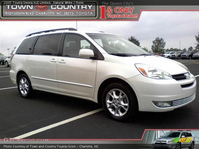 Natural White / Stone 2005 Toyota Sienna XLE Limited