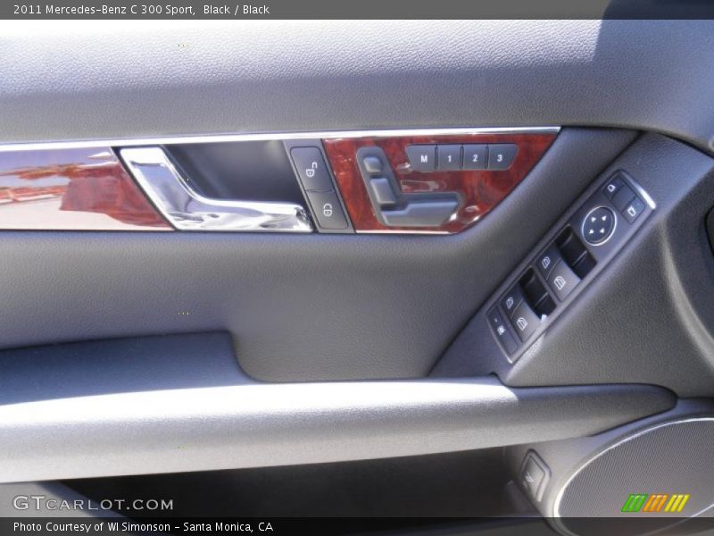 Black / Black 2011 Mercedes-Benz C 300 Sport