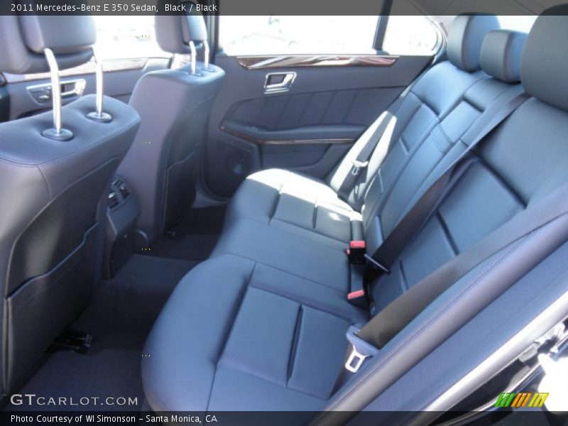 Black / Black 2011 Mercedes-Benz E 350 Sedan