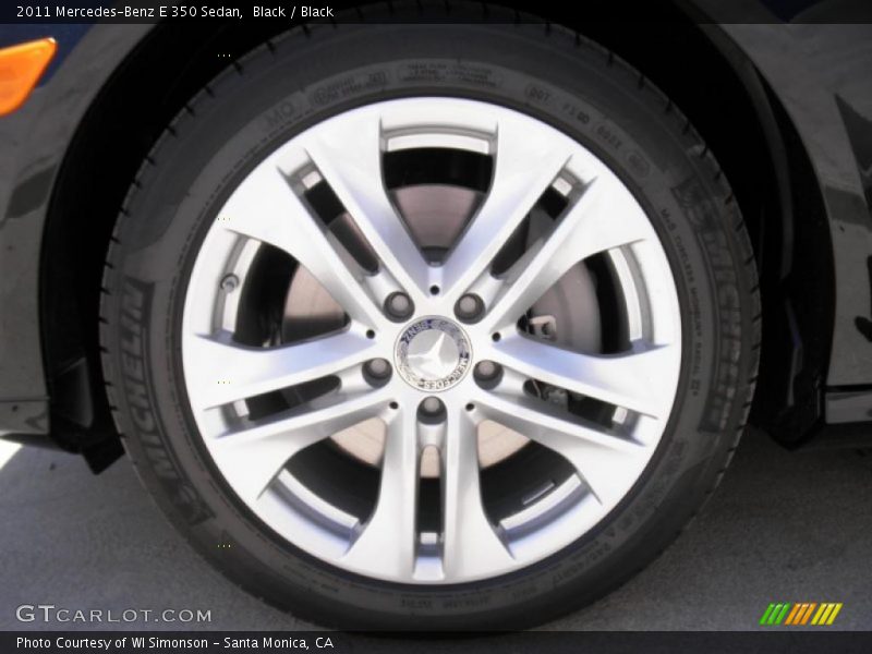 Black / Black 2011 Mercedes-Benz E 350 Sedan