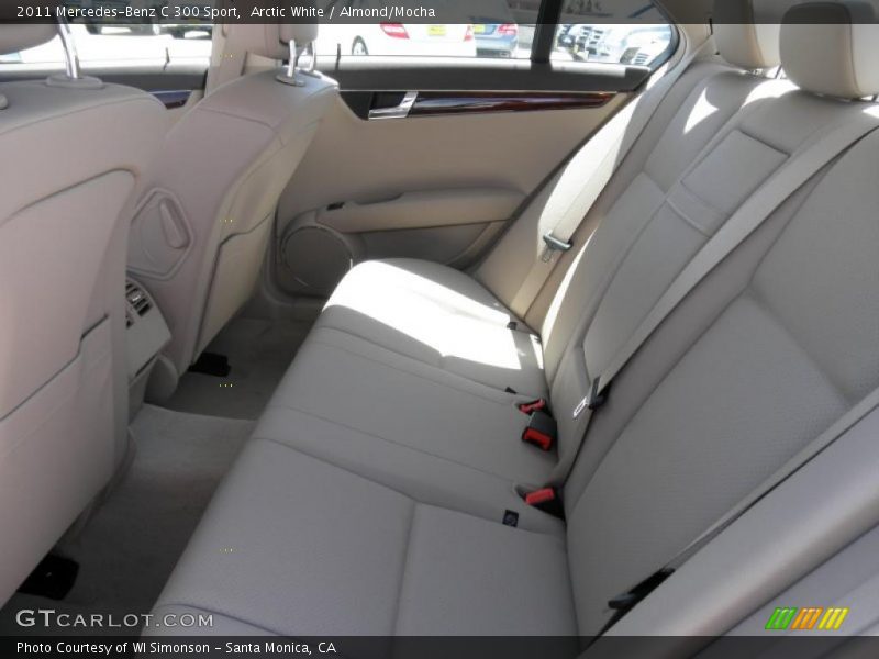 Arctic White / Almond/Mocha 2011 Mercedes-Benz C 300 Sport