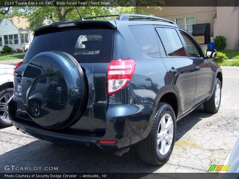 Black Forest Pearl / Sand Beige 2010 Toyota RAV4 V6 4WD