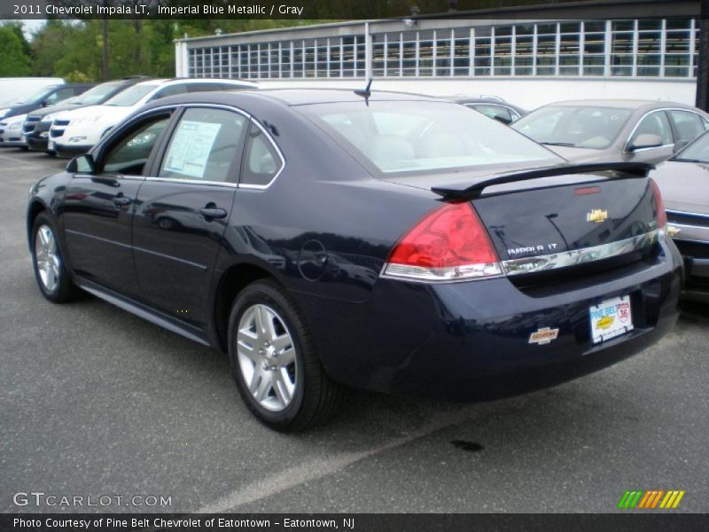 Imperial Blue Metallic / Gray 2011 Chevrolet Impala LT