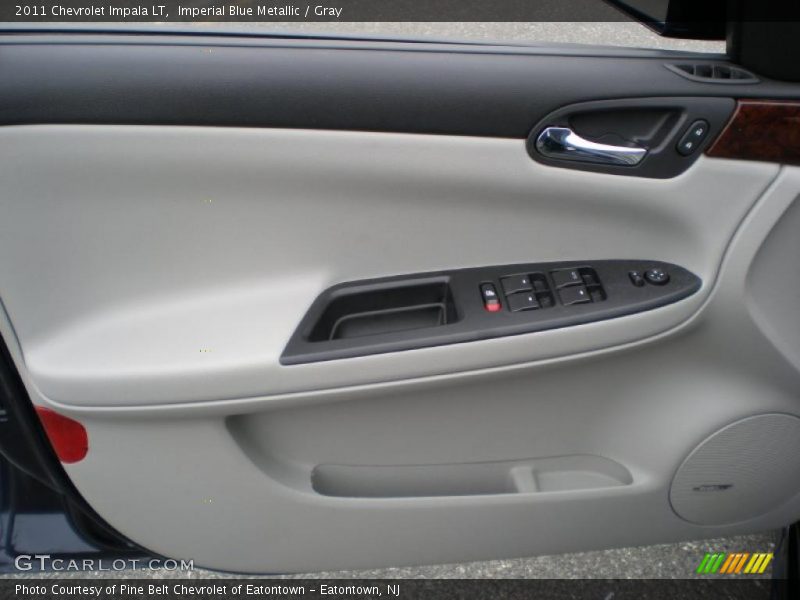 Imperial Blue Metallic / Gray 2011 Chevrolet Impala LT