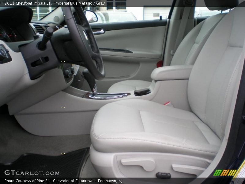 Imperial Blue Metallic / Gray 2011 Chevrolet Impala LT