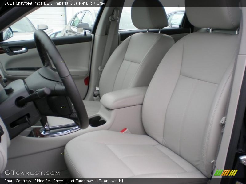 Imperial Blue Metallic / Gray 2011 Chevrolet Impala LT