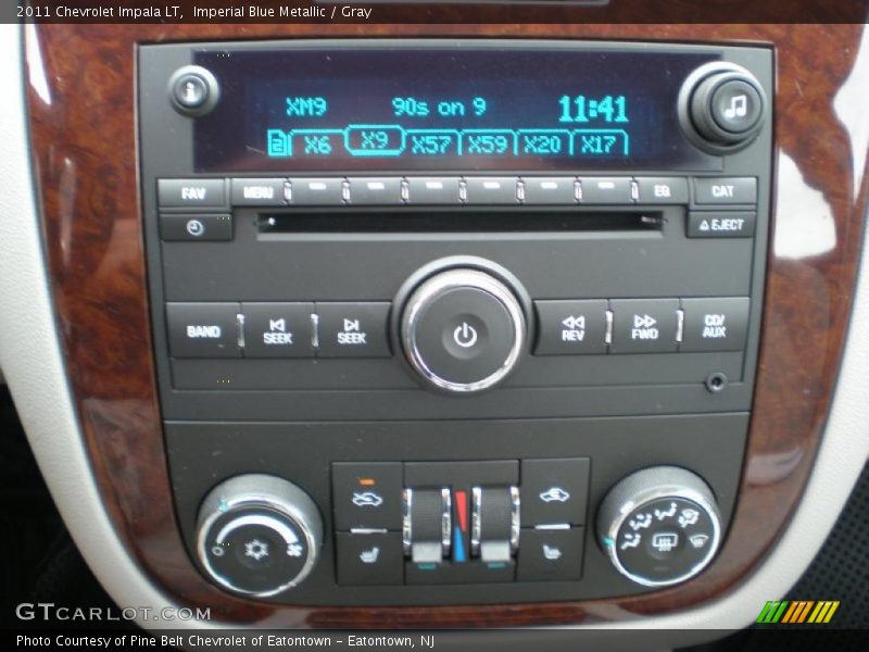 Imperial Blue Metallic / Gray 2011 Chevrolet Impala LT