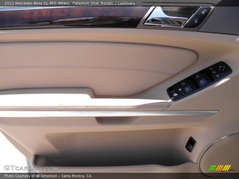 Palladium Silver Metallic / Cashmere 2011 Mercedes-Benz GL 450 4Matic