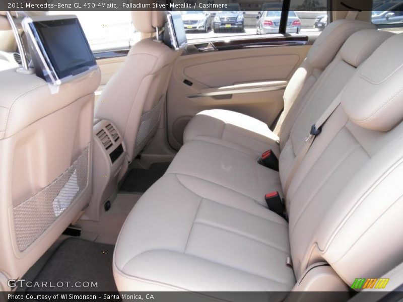 Palladium Silver Metallic / Cashmere 2011 Mercedes-Benz GL 450 4Matic