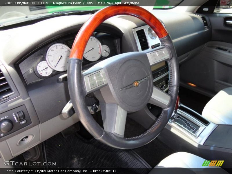 Magnesium Pearl / Dark Slate Gray/Light Graystone 2005 Chrysler 300 C HEMI