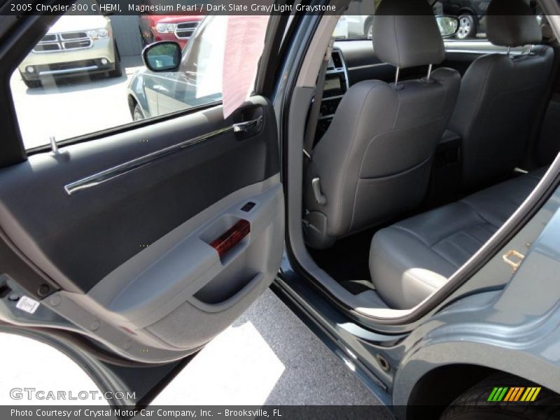 Magnesium Pearl / Dark Slate Gray/Light Graystone 2005 Chrysler 300 C HEMI