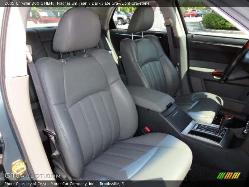 Magnesium Pearl / Dark Slate Gray/Light Graystone 2005 Chrysler 300 C HEMI
