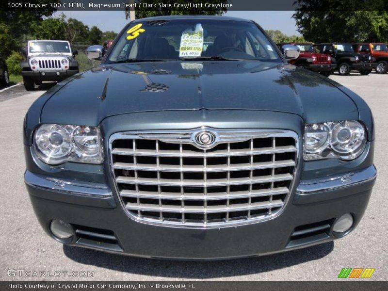 Magnesium Pearl / Dark Slate Gray/Light Graystone 2005 Chrysler 300 C HEMI