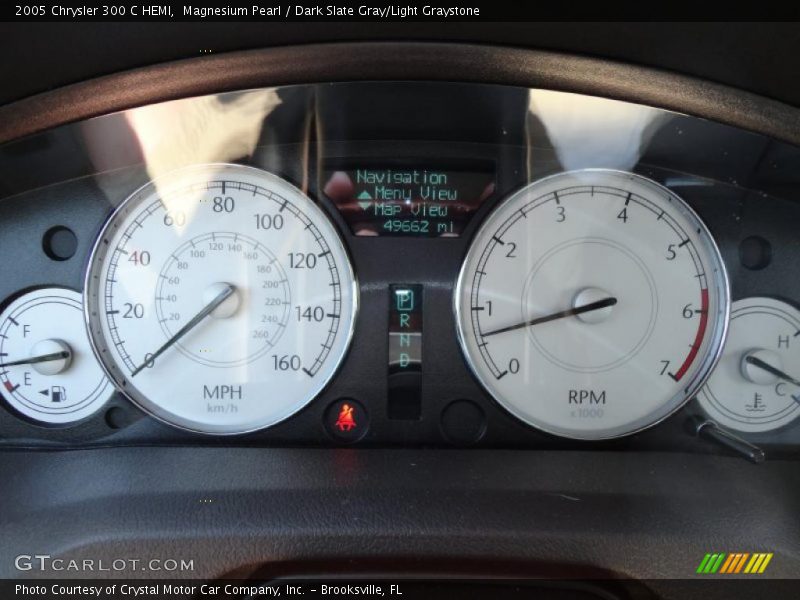 Magnesium Pearl / Dark Slate Gray/Light Graystone 2005 Chrysler 300 C HEMI