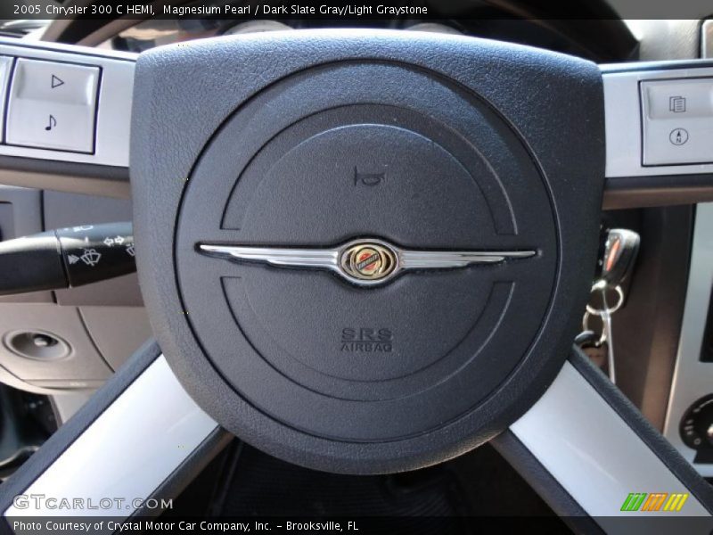 Magnesium Pearl / Dark Slate Gray/Light Graystone 2005 Chrysler 300 C HEMI