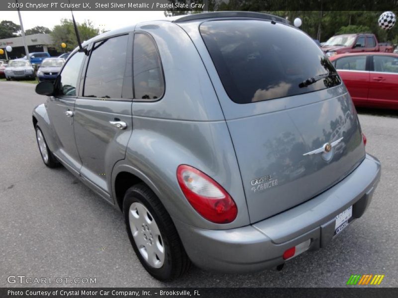 Steel Silver Metallic / Pastel Slate Gray 2009 Chrysler PT Cruiser LX