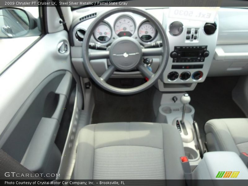 Steel Silver Metallic / Pastel Slate Gray 2009 Chrysler PT Cruiser LX