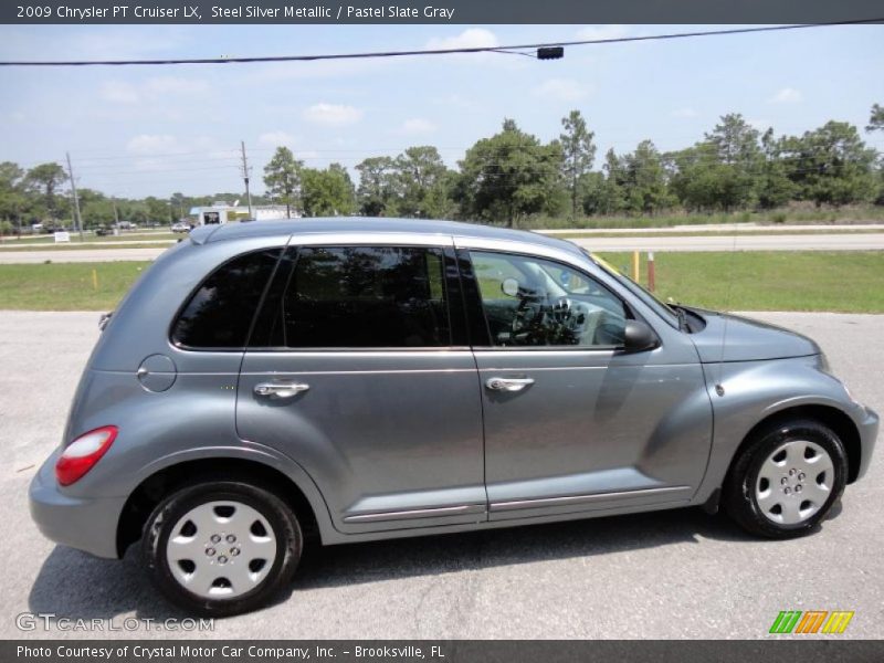 Steel Silver Metallic / Pastel Slate Gray 2009 Chrysler PT Cruiser LX