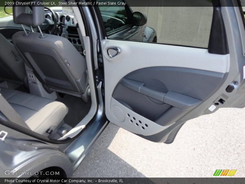 Steel Silver Metallic / Pastel Slate Gray 2009 Chrysler PT Cruiser LX